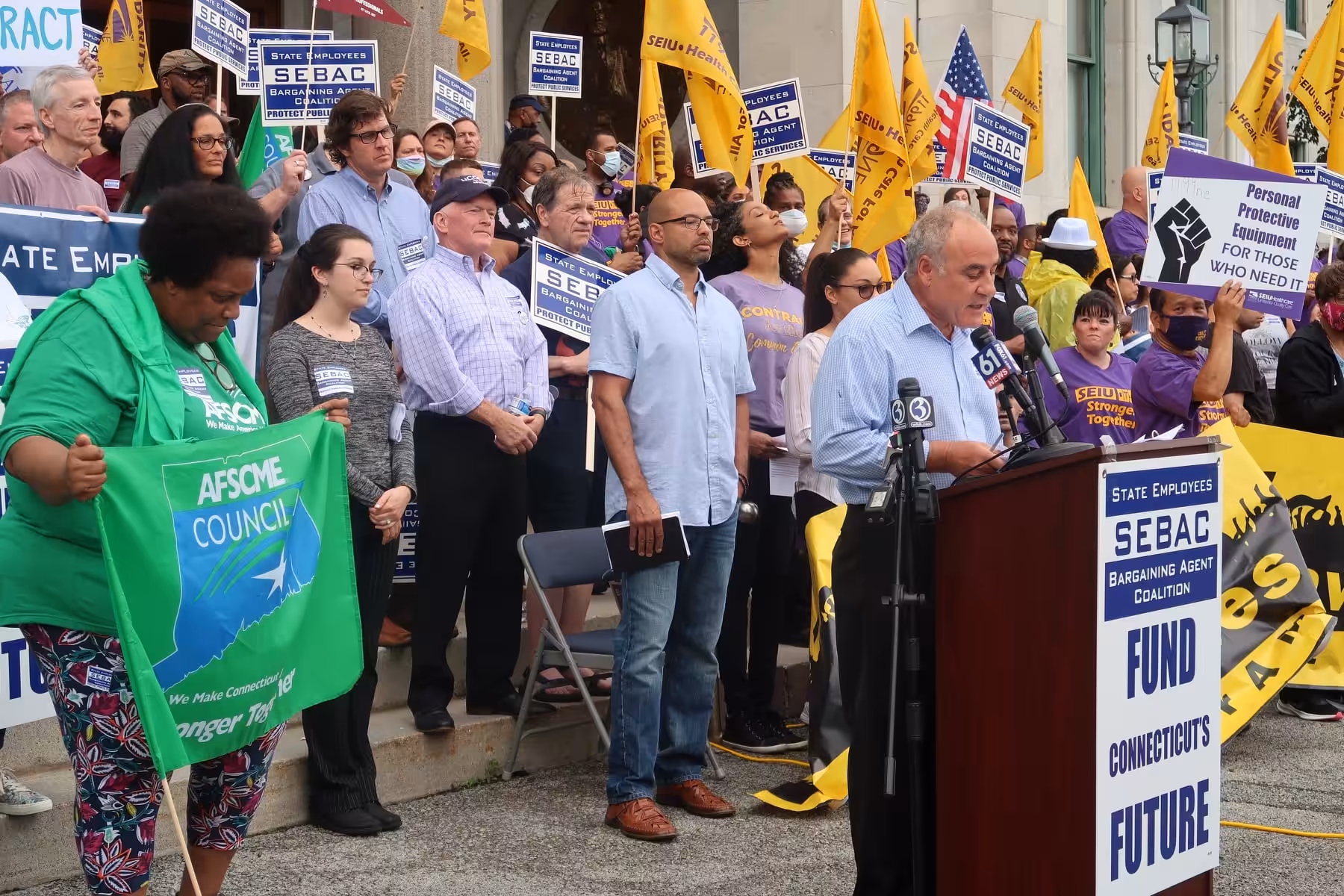 Connecticut state employee unions willing to “explore positive issues” in SEBAC Agreement but will make no concessions