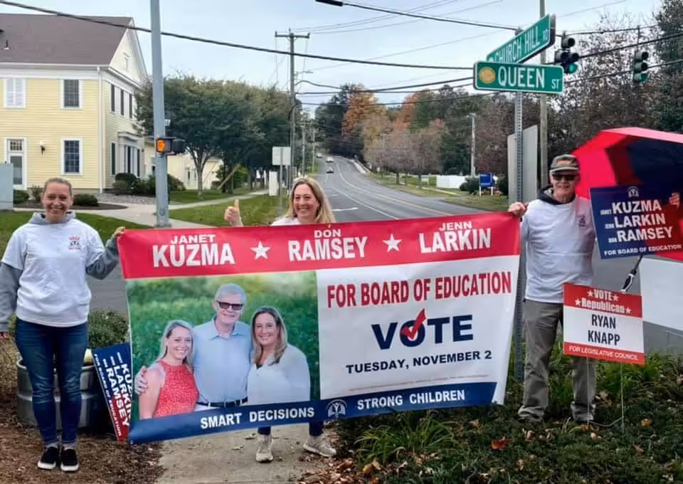 After contentious race, Republican BOE candidates win in Newtown