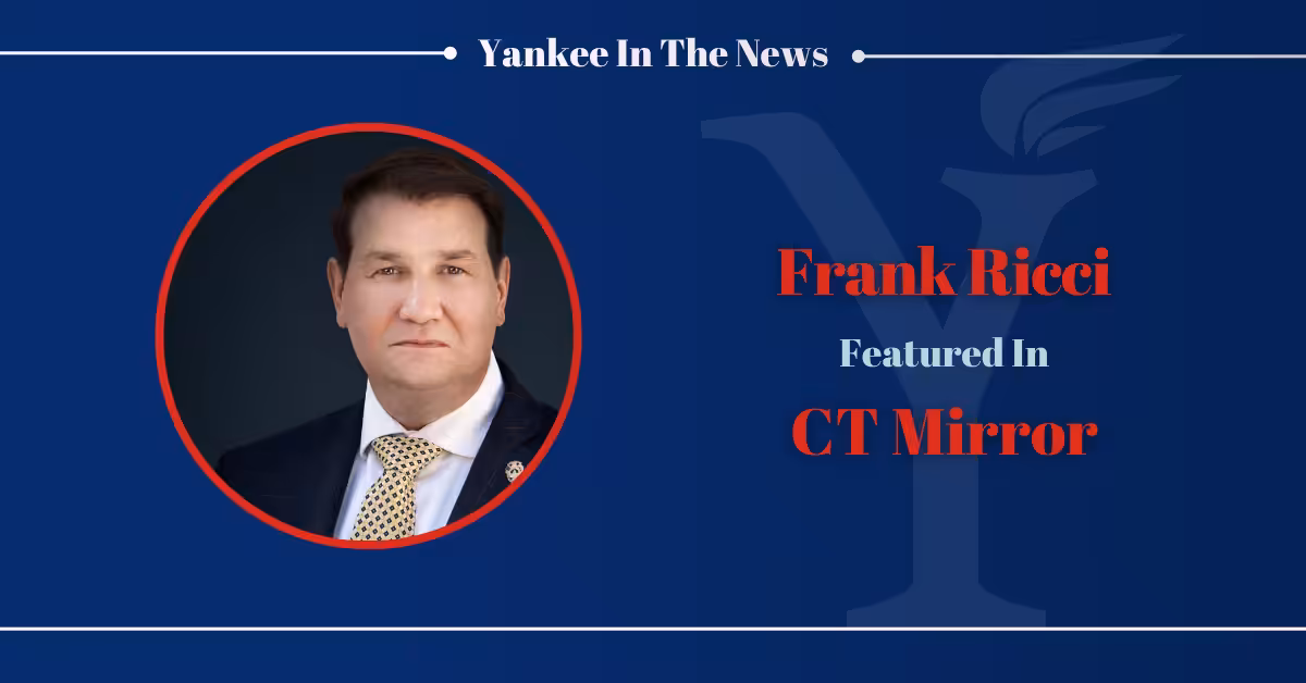 Frank Ricci Featured in CT Mirror